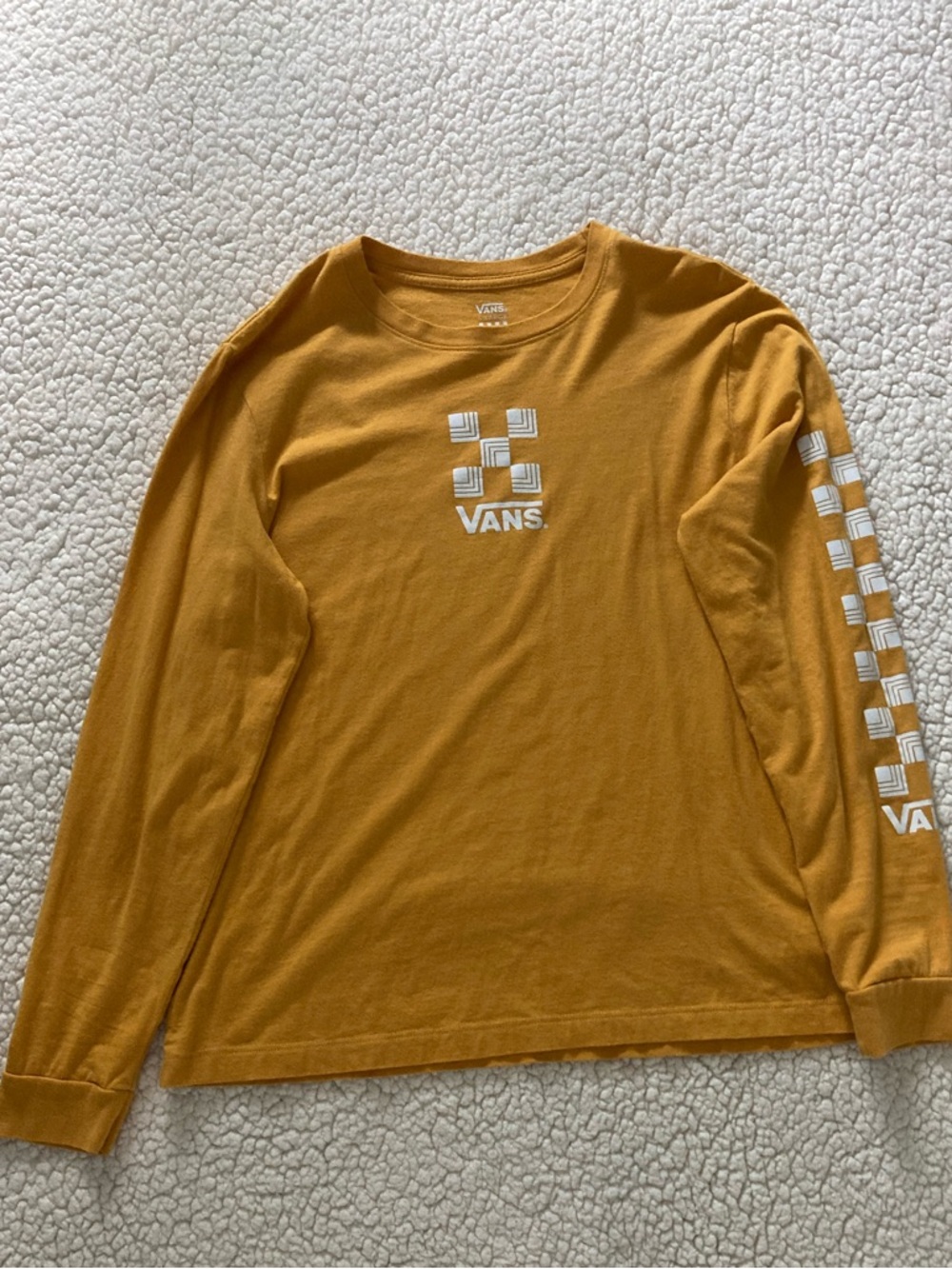 Vans Mustard Long Sleeve - Picture 8 of 10